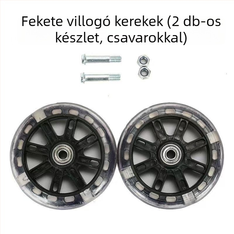 Gyerekeknek tanító kerekek, 12–20 hüvelyk, univerzális, villogó kerékpár tartozék