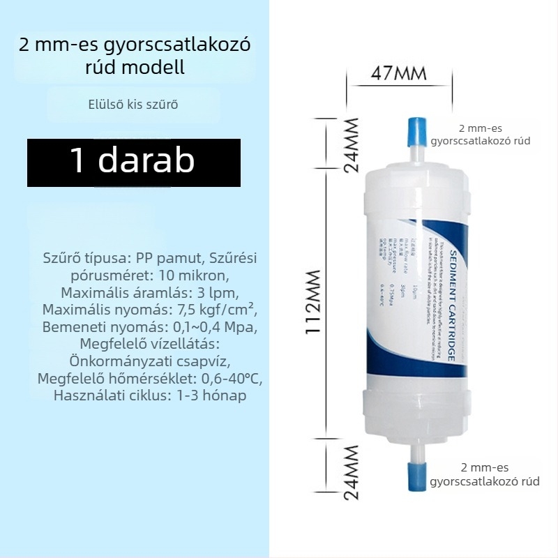 Univerzális otthoni zuhanyfej intelligens WC-fedél szűrővel és szűrőelemmel