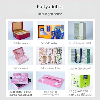 Személyre szabott luxus papírtáska bevásárláshoz, céges ajándékcsomagoláshoz ruházathoz