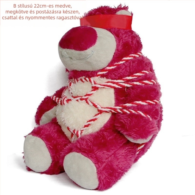 Strawberry Bear autó hátsó dekoráció – függő dísz a csomagtartóhoz, autókhoz, motorkerékpárokhoz és elektromos járművekhez