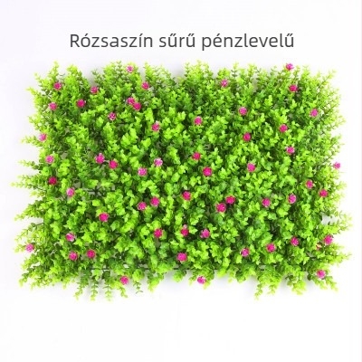 Műnövény fal, gyep, művirág fal, kültéri dekorációhoz, rendkívül realisztikus.