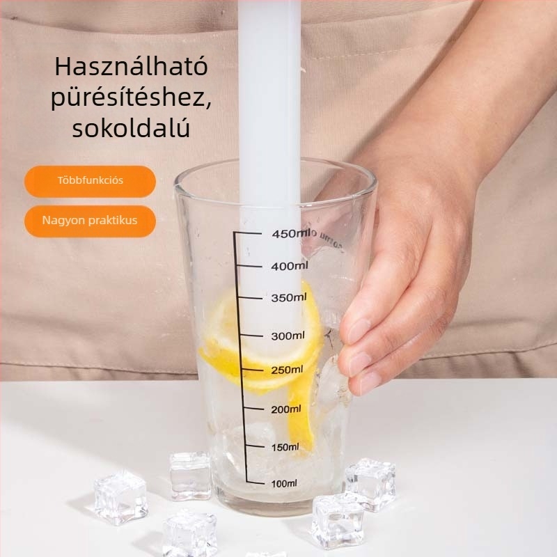Fehér PP műanyag sodrófa szilikonos felülettel, tapadásmentes, nyújtáshoz tésztának és fondantnak
