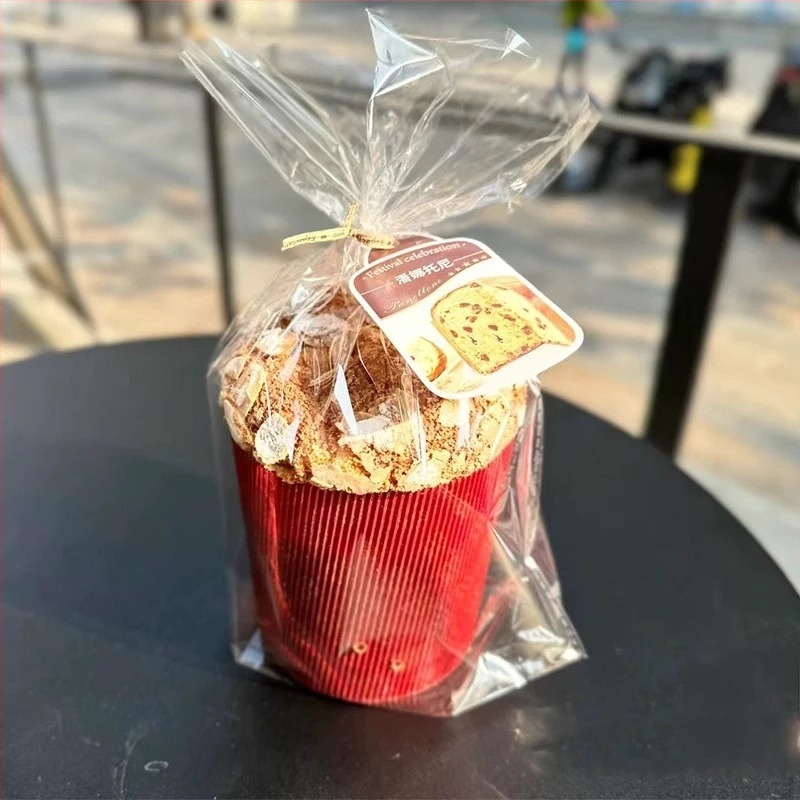 4 hüvelykes kör alakú papírmuffin-sütőforma, magas hőmérsékletnek ellenálló, vastag karácsonyi csomagolópapír alátét
