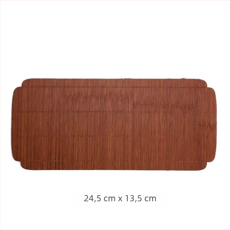 Kétszínű bambusz szövött tea mat hőszigetelő résszel — asztalterítő a tea ceremóniájához, Zen, új kínai stílus