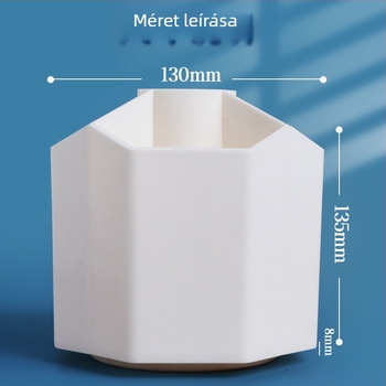 Forgó tolltartó nagy kapacitással, gyerekeknek és diákoknak, asztali szervező irodai kellékekhez