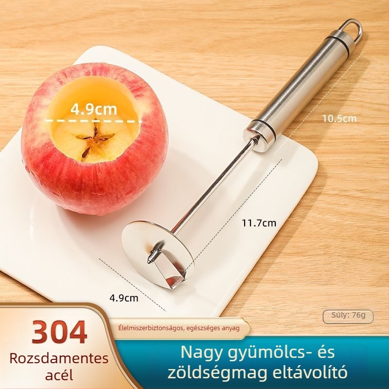 Fejlesztett 4-éles gyümölcsmagkivágó