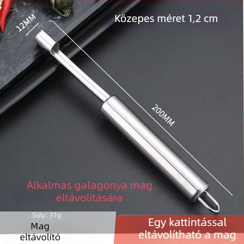 Fejlesztett 4-éles gyümölcsmagkivágó