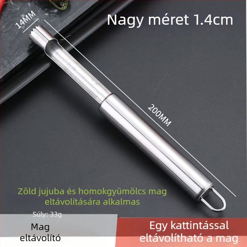 Fejlesztett 4-éles gyümölcsmagkivágó