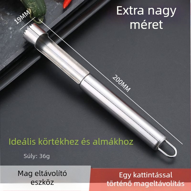 Fejlesztett 4-éles gyümölcsmagkivágó