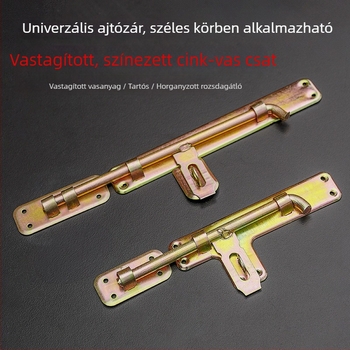 Vas ajtózár vidéki stílusban
