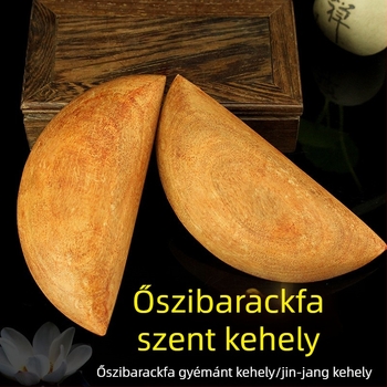 Őszibarackfa – otthoni templomhoz készült, szent pohár és Buddha-terem díszei