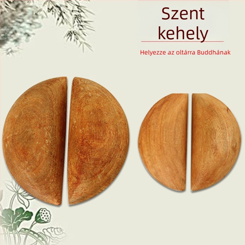 Őszibarackfa – otthoni templomhoz készült, szent pohár és Buddha-terem díszei
