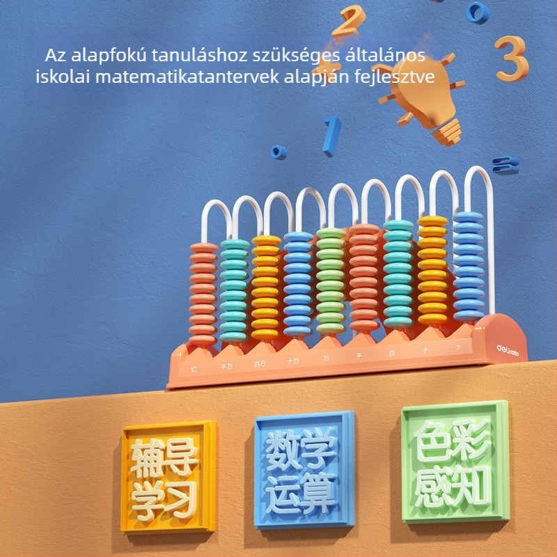 Első és második osztályos matematika tanító rudak, összeadás és kivonás gyakorlásához