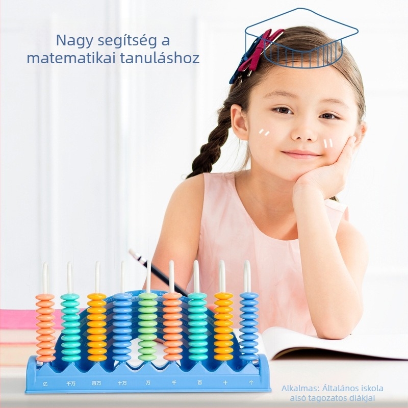 Első és második osztályos matematika tanító rudak, összeadás és kivonás gyakorlásához