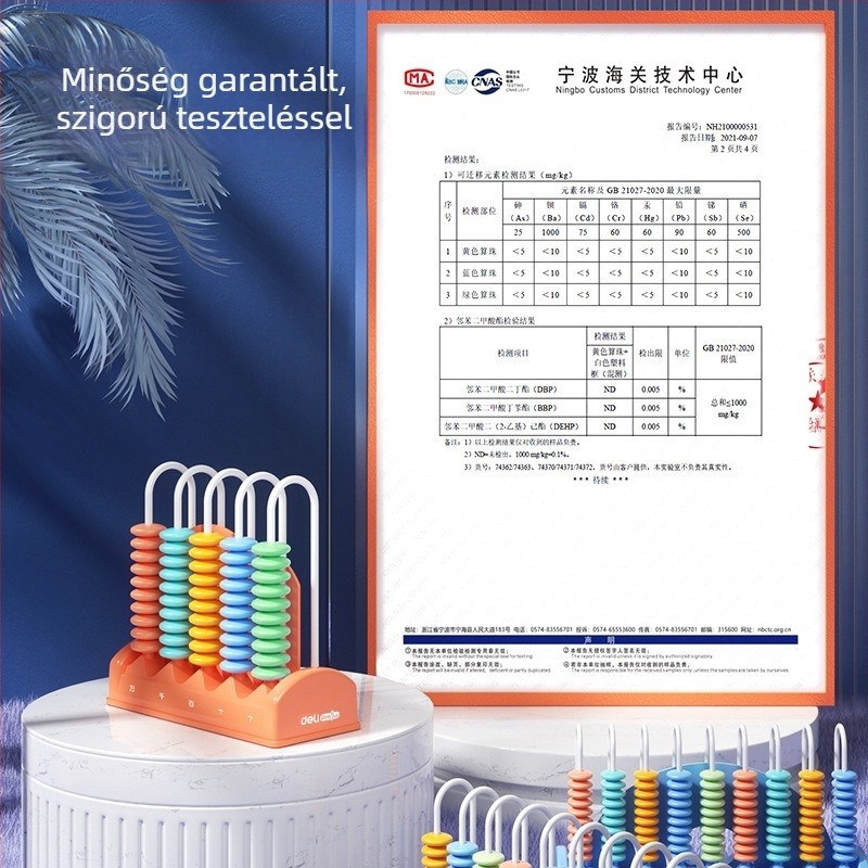 Első és második osztályos matematika tanító rudak, összeadás és kivonás gyakorlásához