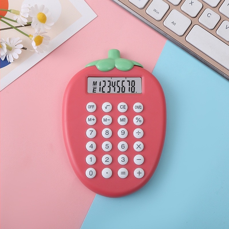 Mini zsebszámológép macska tappancs dizájnnal, diákoknak és irodai használatra