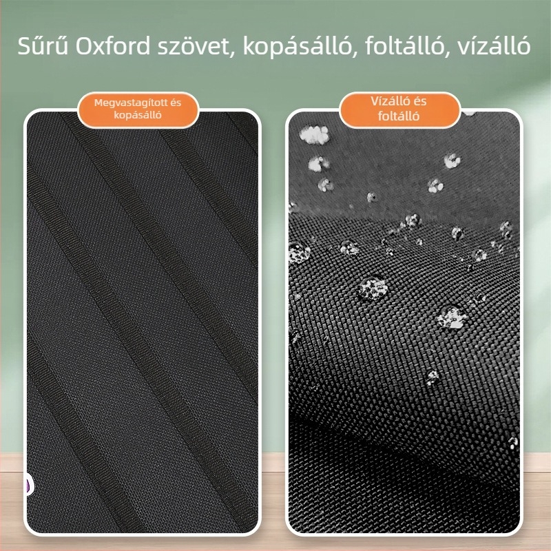 Tanulók számára tervezett, szennyeződésálló és vízálló könyvtáska, íróasztal-rendező, függő tároló és könyvállvány