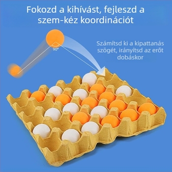 Asztali többjátékos készlet: asztali pingpong, Gomoku, tojáshéjas sakk tábla, asztali ugráló golyó, üveggolyó-kihívás játék, gyerekeknek való dáma