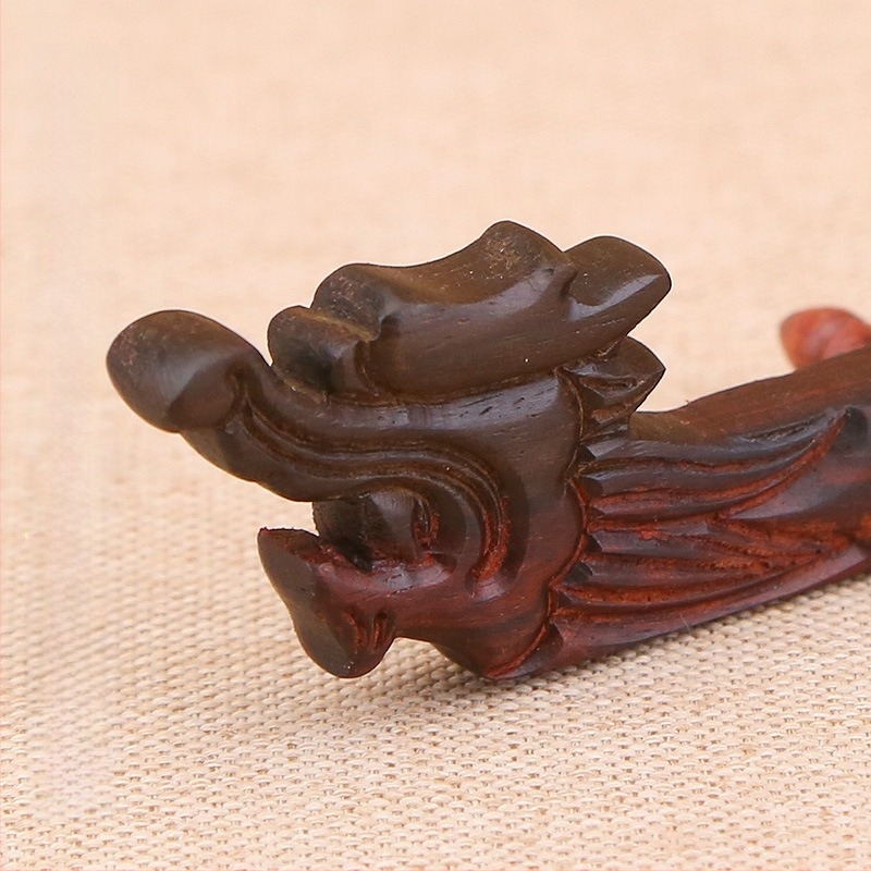 Ming-stílusú fa ecsettartó kaligráfiához, kiállításra és tárolásra, rosewood, 36×11.5×36.5 cm, kreatív és minimalist