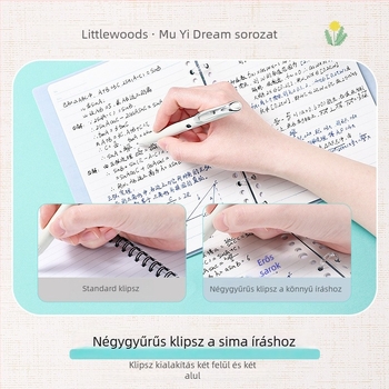Kokuyo Littlewoods Kimo Dream sor négylyukú notesz campusra