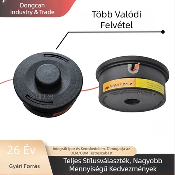 Stihl 25-2 fűnyíróhoz kompatibil vágófej, C26-2 fűnyíró kiegészítő, 27-2 kerti gyomirtó fej