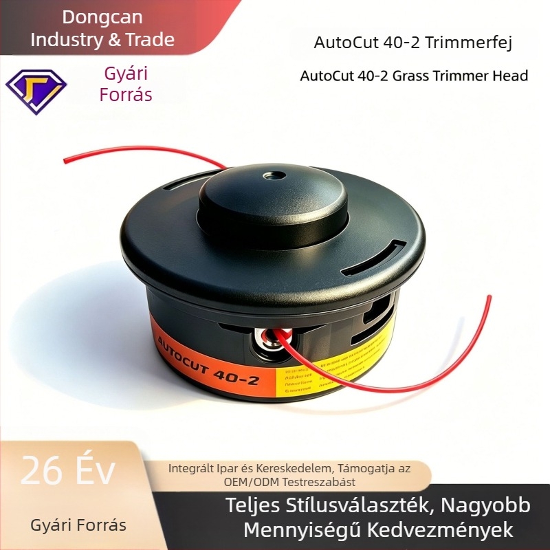 Stihl 25-2 fűnyíróhoz kompatibil vágófej, C26-2 fűnyíró kiegészítő, 27-2 kerti gyomirtó fej