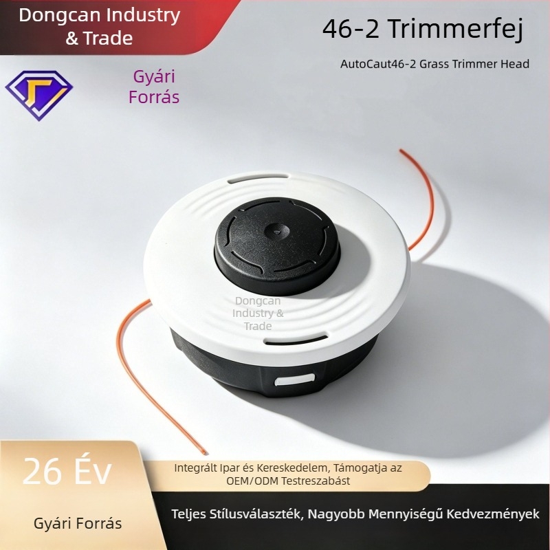 Stihl 25-2 fűnyíróhoz kompatibil vágófej, C26-2 fűnyíró kiegészítő, 27-2 kerti gyomirtó fej