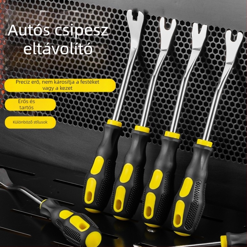 Autóajtó-panel eltávolító készlet – műanyag klipekhez