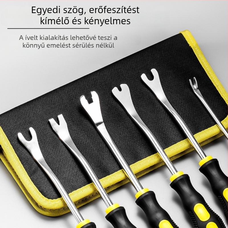 Autóajtó-panel eltávolító készlet – műanyag klipekhez