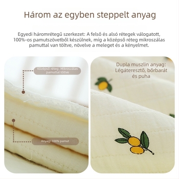 100% pamut babágy lepedő, A-osztály, újszülötteknek, patchwork mintákkal