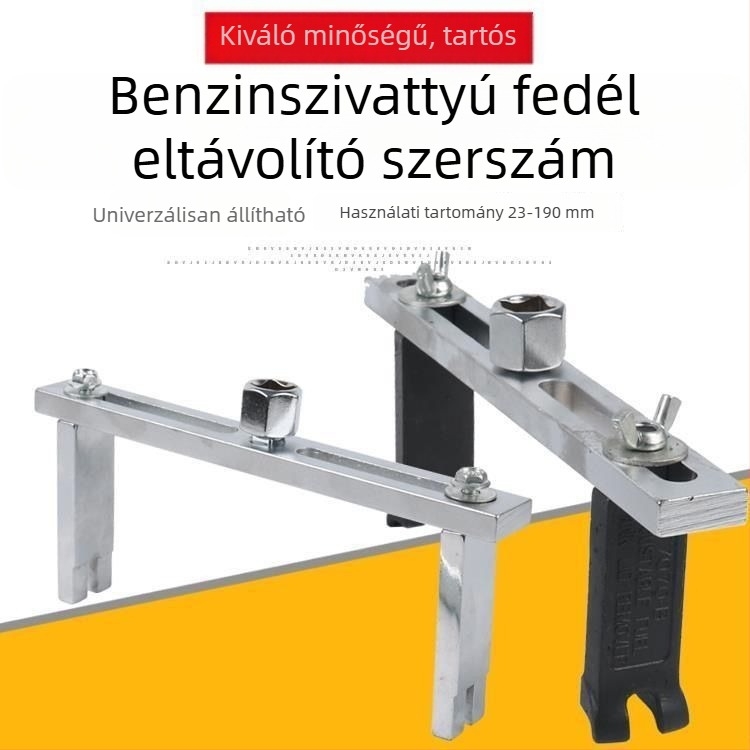 Állítható univerzális üzemanyag-tank sapka kulcs, három- vagy négyágú kivitel