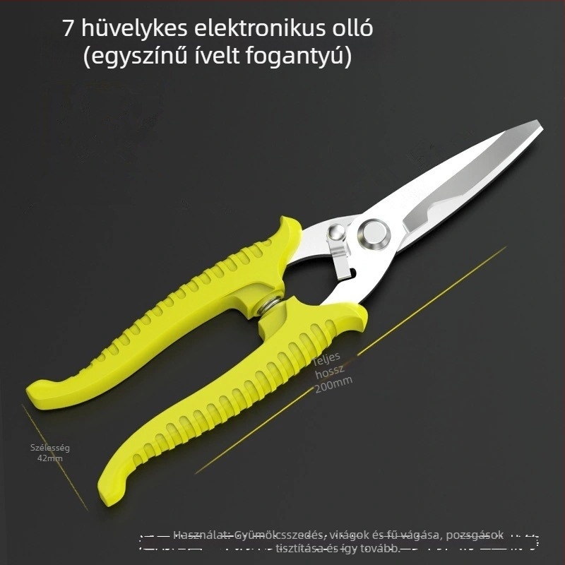 Ipari mennyezetekhez tervezett nehéz lemezolló – alumínium lemezek, huzal és könnyű acél vázak vágására