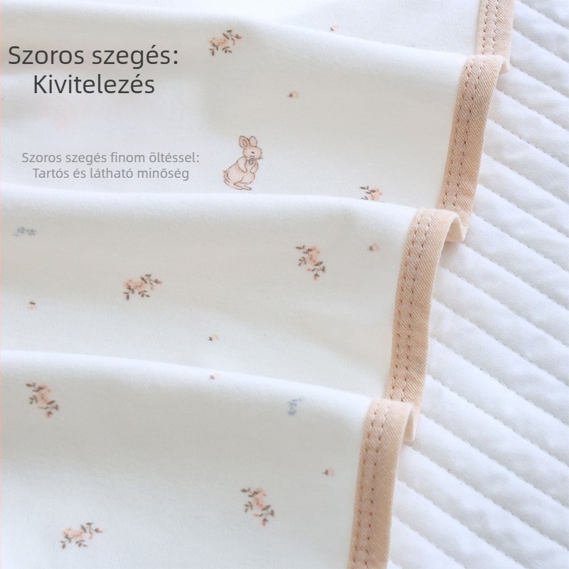 Újszülött nyári pamut swaddle kendő, mintákkal: állatok, mesefigurák, avatar vagy betűk