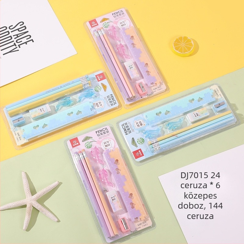 Macaron HB ceruza készlet gyerekeknek – mindennapi írás, általános iskola és óvoda