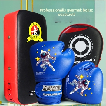 Gyerekeknek készült boxkesztyűk – szett fiúknak és lányoknak, edzés kesztyűk bokszhoz és sanda