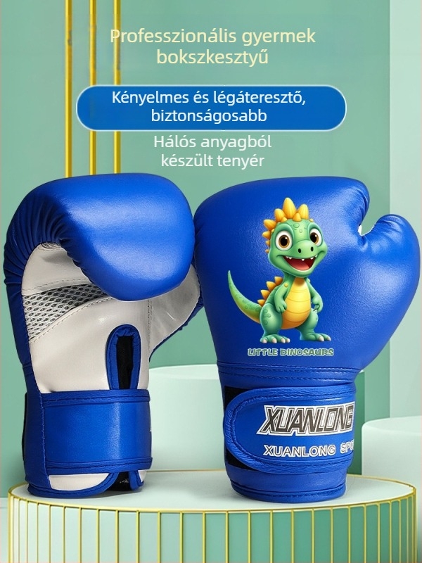 Gyerekeknek készült boxkesztyűk – szett fiúknak és lányoknak, edzés kesztyűk bokszhoz és sanda