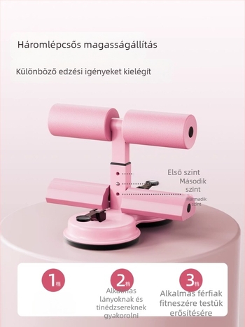 Hasizom-edző segédkészülék vákuumos alapú talppal és ellenálláserősítő pánttal
