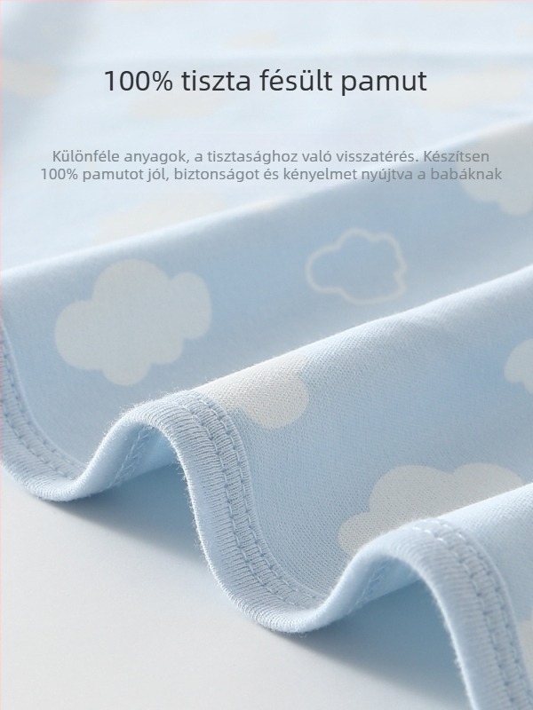 Újszülött pamutból készült swaddle kendő, vékony, négy évszakos, Beibei Island