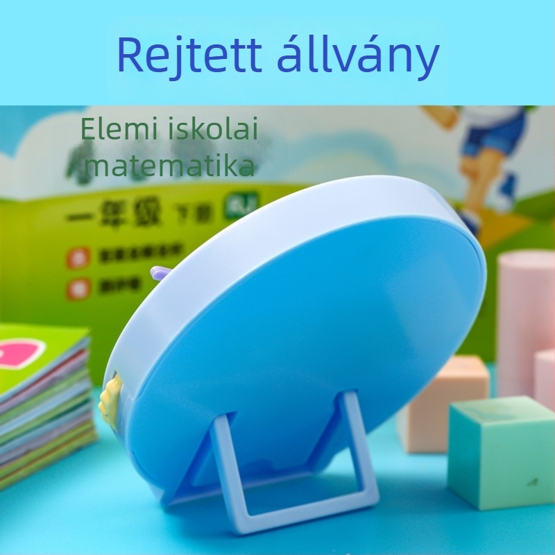Óra modell oktatási segédeszköz az általános iskolában, 1–2. osztály, az idő tanulása