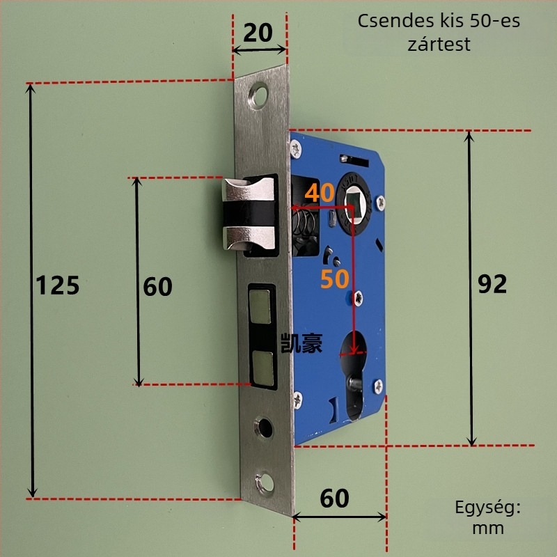 Rozsdamentes acél zártest, méret 50, modellek 5845, 4558, 4585, 5840, 4058