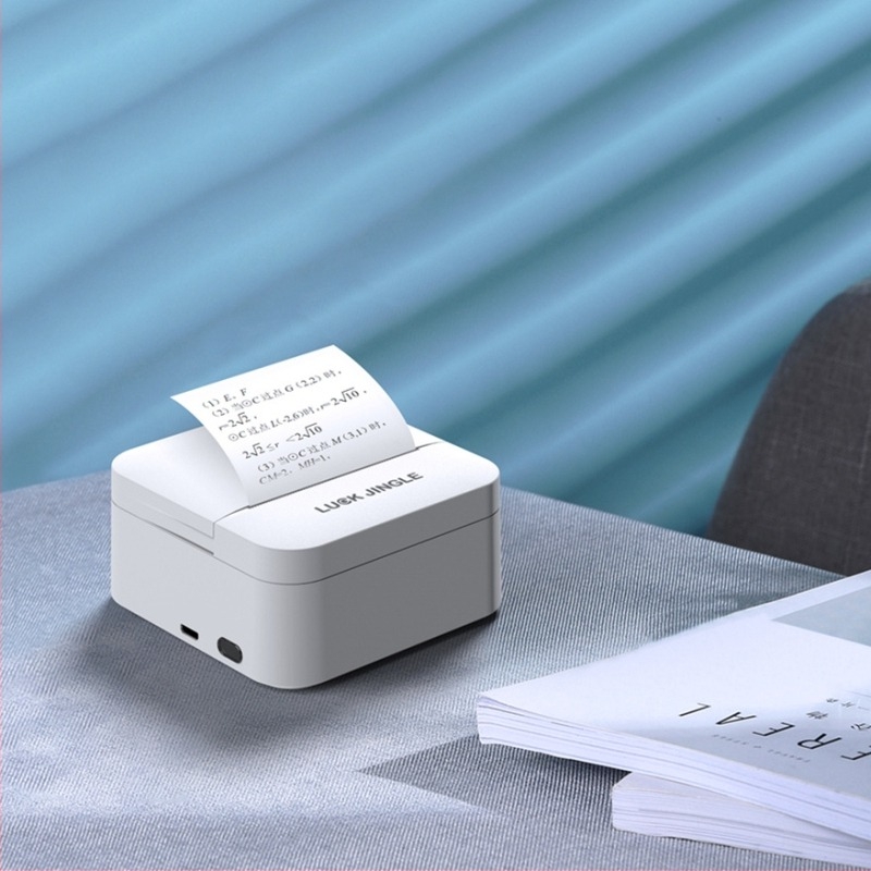 AI-alapú hibás feladat nyomtató diákoknak - mini Bluetooth hőnyomtató