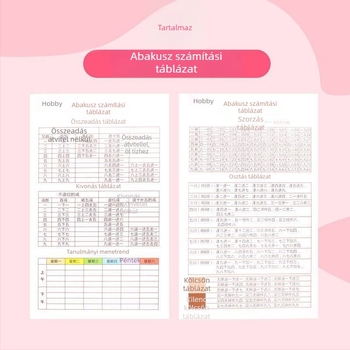 Hobby LT5001 17/13 soros gyöngyös abakusz, fekete, mentális aritmetika és általános matematika tanulásához.