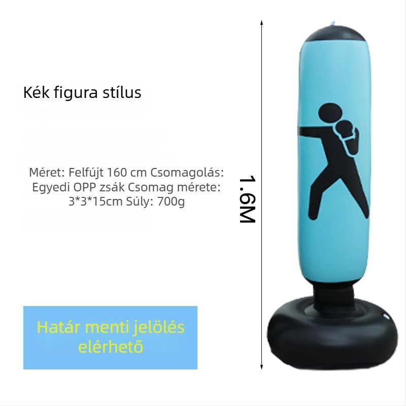 Felfújható edzőoszlop bokszhoz és taekwondohoz, PVC