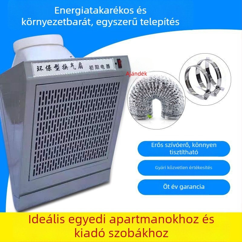 Konyhai falra szerelt szagelszívó oldalsó beszívással, egy főzőzónához, erős szívóerővel.