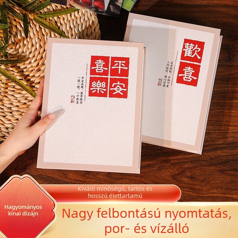 Baba fejlődésének fotóalbuma, 200 oldal, családi fotóalbum 5x7 hüvelyk méretben, nagy kapacitás