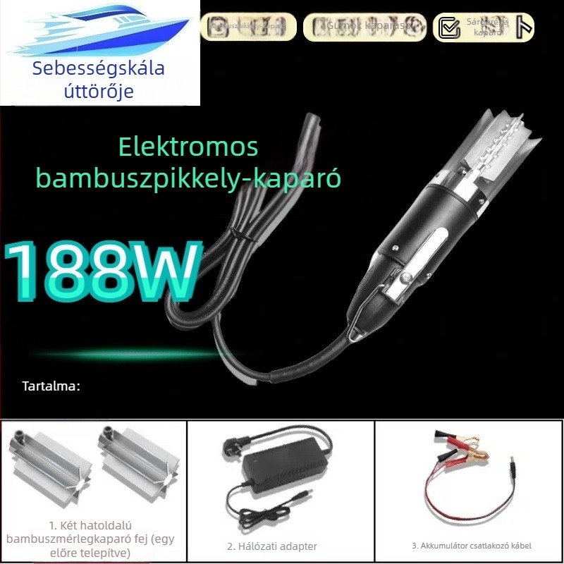 188W Fejlesztett, teljesen automata bambusz- és gyökérzöldségkaparó készülék burgonyához și taróhoz