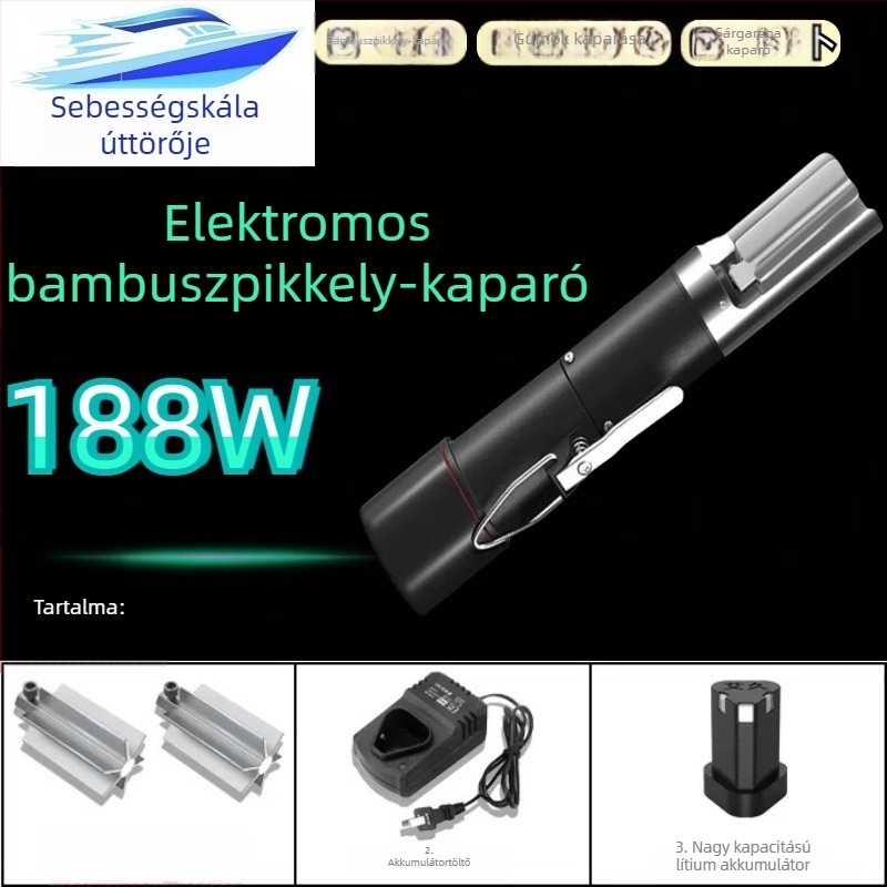 188W Fejlesztett, teljesen automata bambusz- és gyökérzöldségkaparó készülék burgonyához și taróhoz