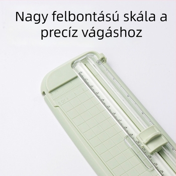 Deli mini papírvágó, hordozható fotóvágó, multifunkcionális papírvágó eszköz