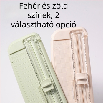 Deli mini papírvágó, hordozható fotóvágó, multifunkcionális papírvágó eszköz