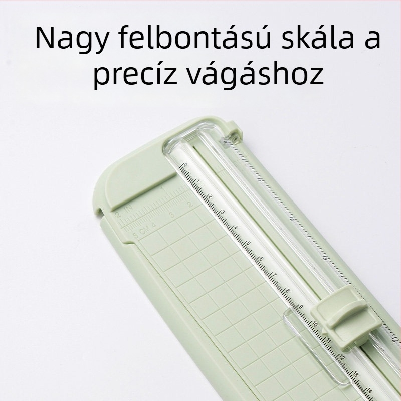 Deli mini papírvágó, hordozható fotóvágó, multifunkcionális papírvágó eszköz